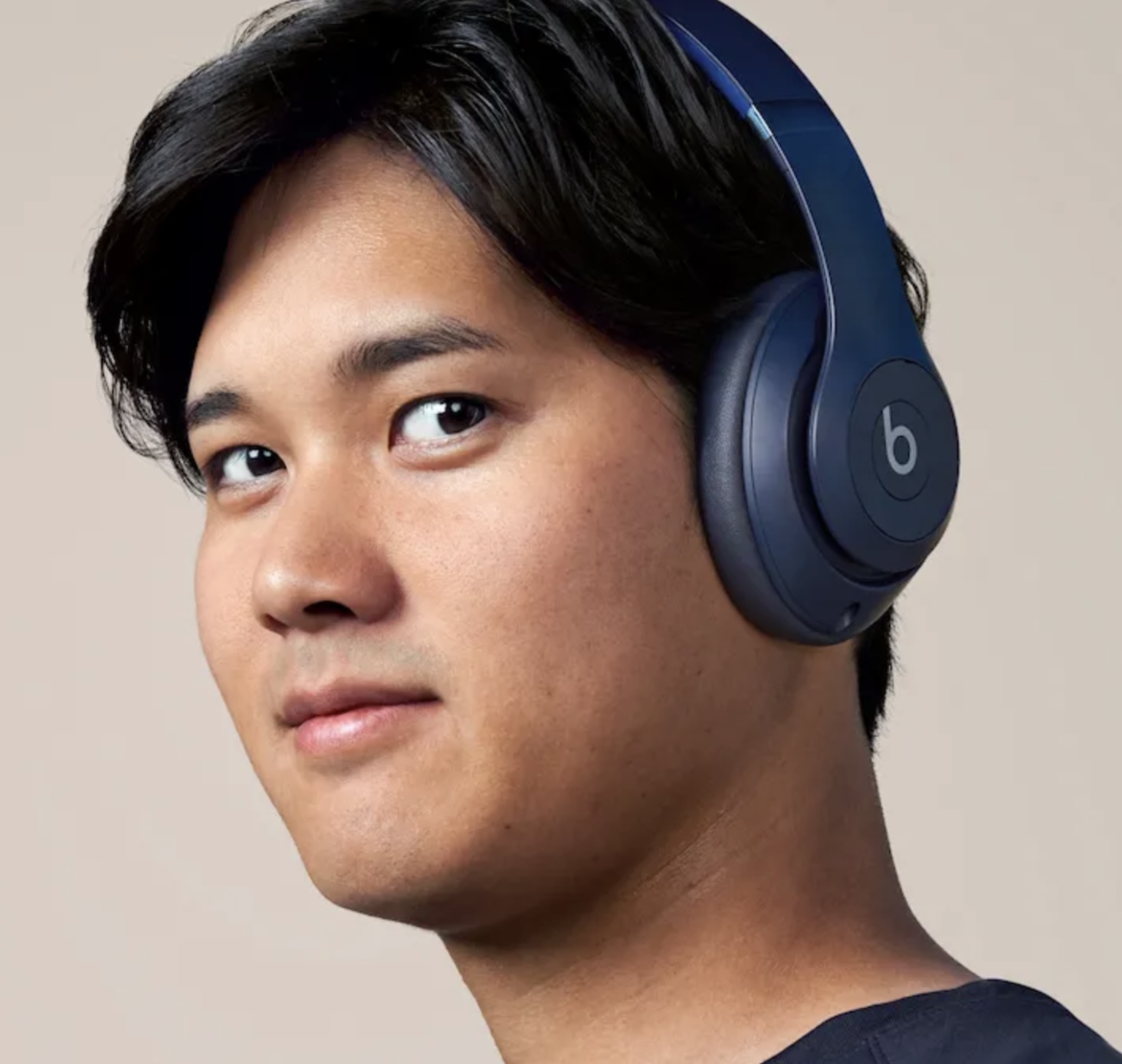 Beats Studio Proを着用する大谷翔平選手